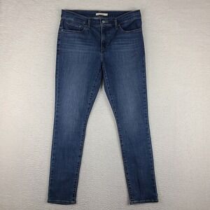 Levi's 311 Jeans Womens 31x30 Blue Shaping Skinny Dark Wash Denim